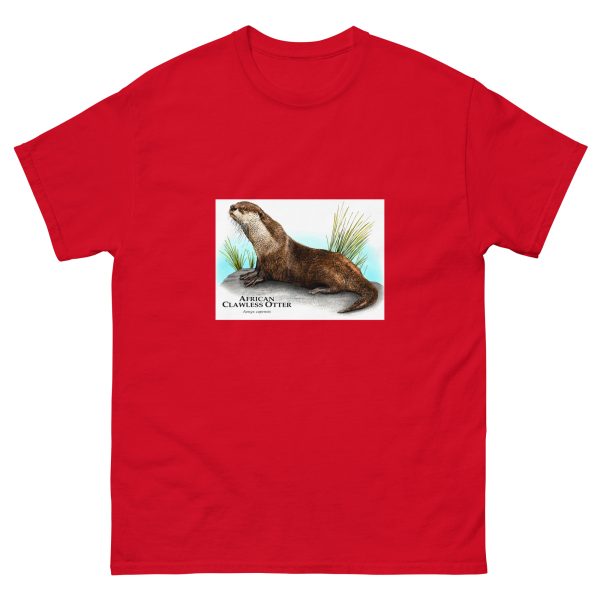 African Clawless Otter - Men's classic tee - Image 3