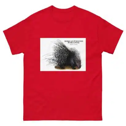 African Crested Porcupine - Men's classic tee - Image 3