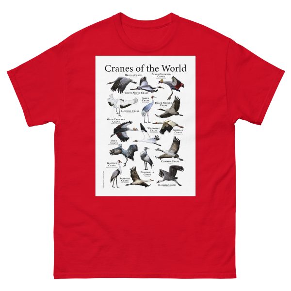 Cranes of the World - Men's classic tee - Image 3