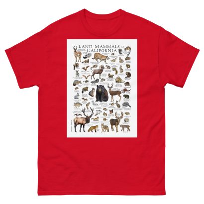 Land Mammals of California - Men's classic tee - Image 3