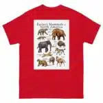 Extinct Mammals of North America - Men's classic tee - Image 3