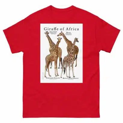 Giraffe of Africa Men's classic tee - Image 3