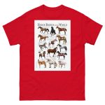 Horse Breeds of the World - Men's classic tee - Image 3