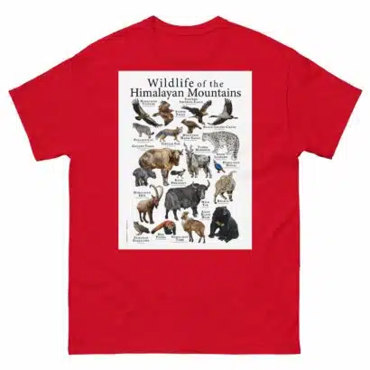 Wildlife of the Himalayan Mountains - Men's classic tee - Image 3