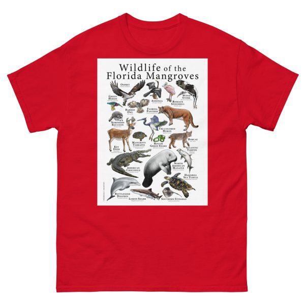 Wildlife of the Florida Mangroves - Men's classic tee - Image 3