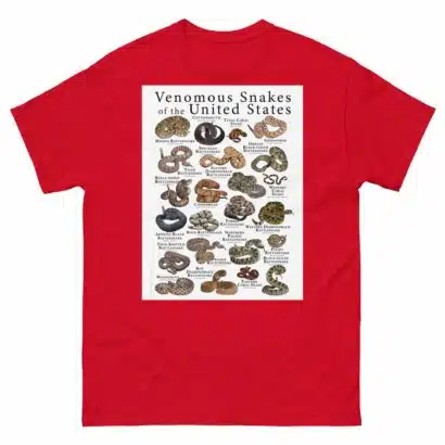 Venomous Snakes of the United States - Men's classic tee - Image 3