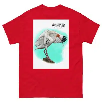 American White Ibis - Men's classic tee - Image 3