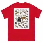Land Mammals of Louisiana Men's classic tee - Image 3
