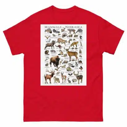 Mammals of Nebraska - Men's classic tee - Image 3