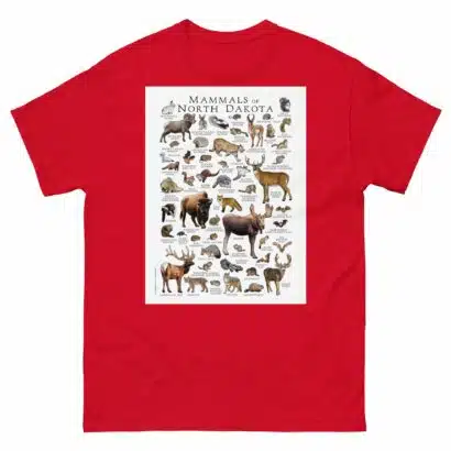 Mammals of North Dakota - Men's classic tee - Image 3