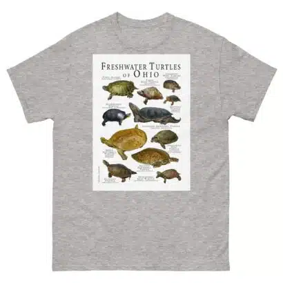 Freshwater Turtles of Ohio - Men's classic tee - Image 9
