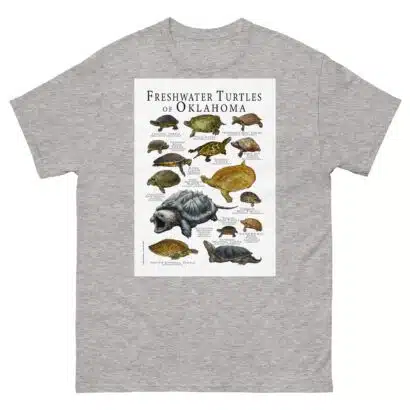 Freshwater Turtles of Oklahoma - Men's classic tee - Image 9