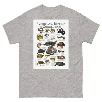 Amphibians & Reptiles of Connecticut - Men's classic tee - Image 9