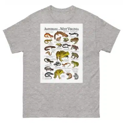 Amphibians of West Virginia - Men's classic tee - Image 9