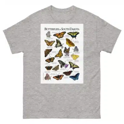 Butterflies of South Dakota - Men's classic tee - Image 9