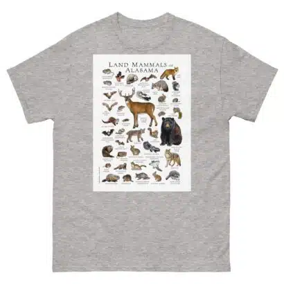 Land Mammals of Alabama - Men's classic tee - Image 9