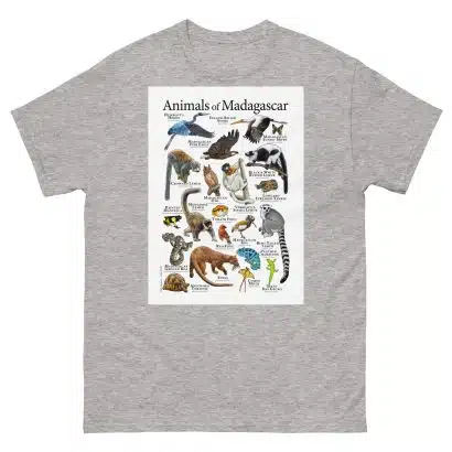 Animals of Madagascar - Men's classic tee - Image 9