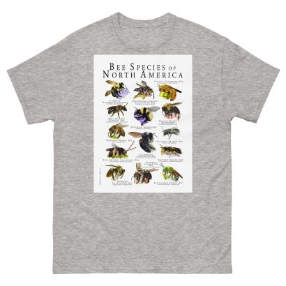 Bee Species of North America - Men's classic tee - Image 9