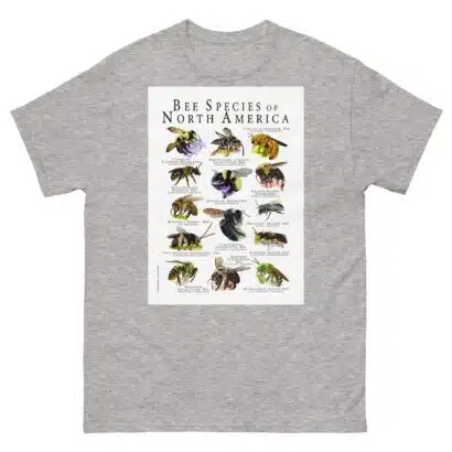 Bee Species of North America - Men's classic tee - Image 9