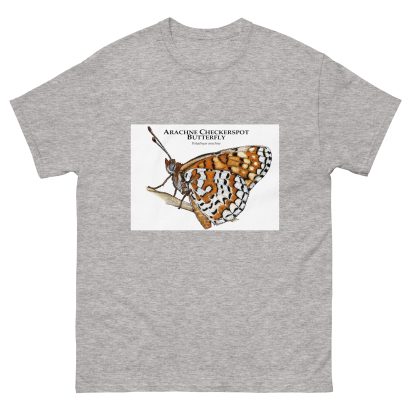 Arachne Checkerspot Butterfly - Men's classic tee - Image 9