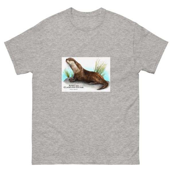 African Clawless Otter - Men's classic tee - Image 9