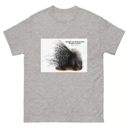 African Crested Porcupine - Men's classic tee - Image 9