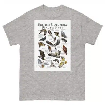 British Columbia Birds of Prey - Men's classic tee - Image 9