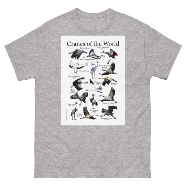 Cranes of the World - Men's classic tee - Image 9