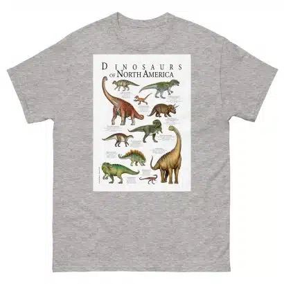 Dinosaurs of North America - Men's classic tee - Image 9