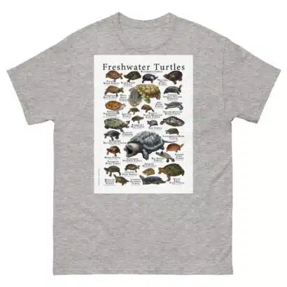 Freshwater Turtles of the World - Men's classic tee - Image 9