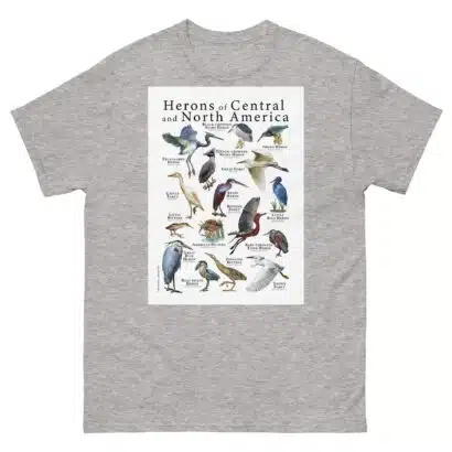 Herons of North and Central America - Men's classic tee - Image 9