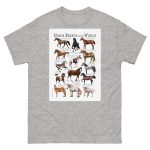 Horse Breeds of the World - Men's classic tee - Image 9
