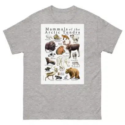 Mammals of the Arctic Tundra - Men's classic tee - Image 9