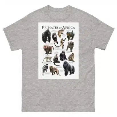Primates of Africa - Men's classic tee - Image 9