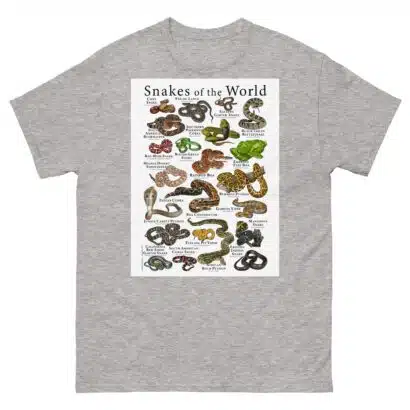 Snakes of the World - Men's classic tee - Image 9