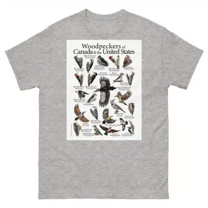 Woodpeckers of the USA & Canada Men's classic tee - Image 9