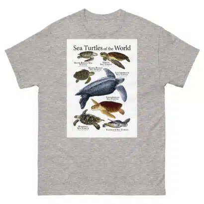 Sea Turtles of the World - Men's classic tee - Image 9