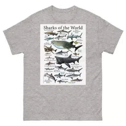 Sharks of the World - Men's classic tee - Image 9