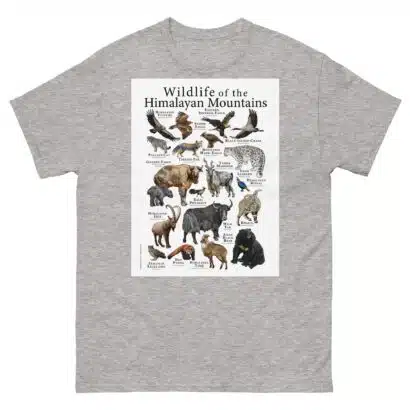 Wildlife of the Himalayan Mountains - Men's classic tee - Image 9