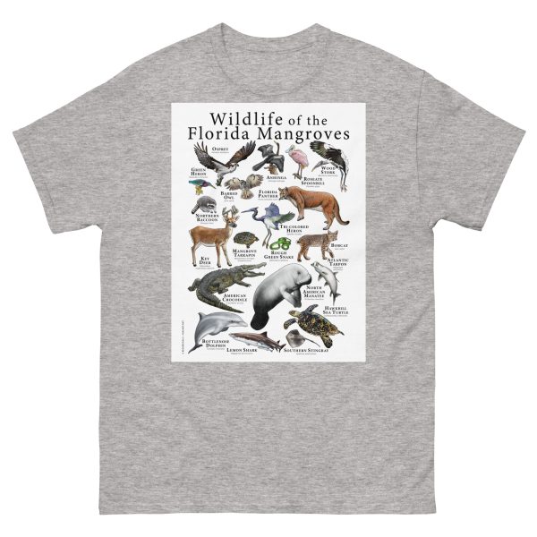 Wildlife of the Florida Mangroves - Men's classic tee - Image 9