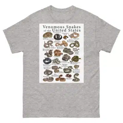 Venomous Snakes of the United States - Men's classic tee - Image 9