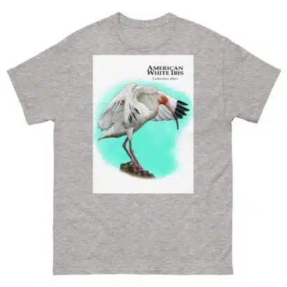 American White Ibis - Men's classic tee - Image 9