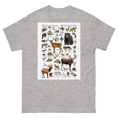 Mammals of Michigan - Men's classic tee - Image 9