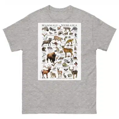 Mammals of Nebraska - Men's classic tee - Image 9