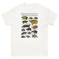 freshwater turtles of North Carolina t-shirt