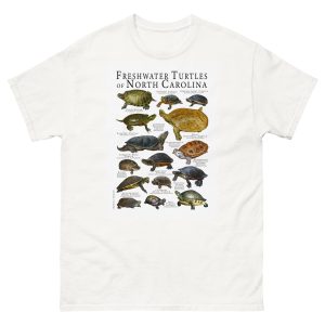 freshwater turtles of North Carolina t-shirt
