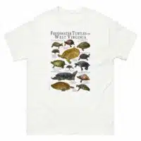 freshwater turtles of West Virginia t-shirt