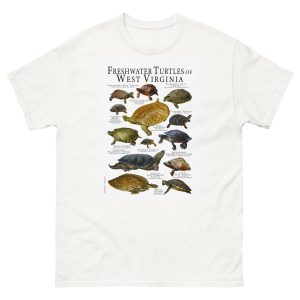 freshwater turtles of West Virginia t-shirt