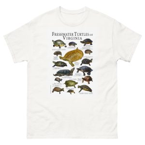 freshwater turtles of Virginia t-shirt
