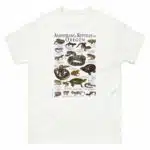 Amphibians and Reptiles of Oregon t-shirt